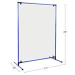 FeatherLite, Panel Acrylic, Blue Frame